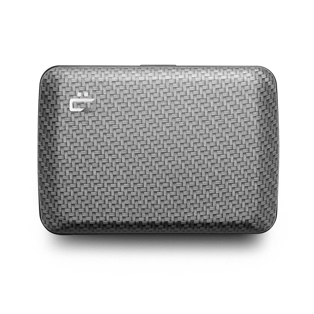 2895 Aluminum card holder with metal lock, RFID protection against fraud